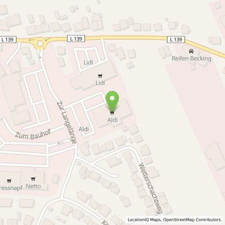 Standortübersicht der Tankstelle ALDI SÜD Immobilienverwaltungs-GmbH & Co. oHG in 66773 Schwalbach