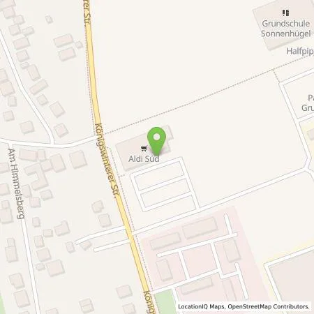 Standortübersicht der Tankstelle ALDI SÜD Immobilienverwaltungs-GmbH & Co. oHG in 53639 Königswinter (Oberpleis)