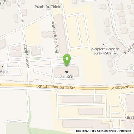 Standortübersicht der Tankstelle ALDI SÜD Immobilienverwaltungs-GmbH & Co. oHG in 85276 Pfaffenhof an der Ilm