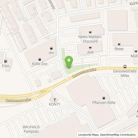 Standortübersicht der Tankstelle ALDI SÜD Immobilienverwaltungs-GmbH & Co. oHG in 90439 Nürnberg