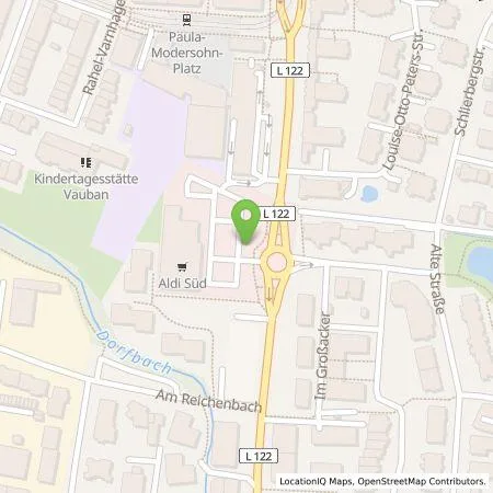 Standortübersicht der Tankstelle ALDI SÜD Immobilienverwaltungs-GmbH & Co. oHG in 79249 Merzhausen