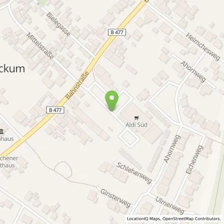 Standortübersicht der Tankstelle ALDI SÜD Immobilienverwaltungs-GmbH & Co. oHG in 41569 Rommerskirchen