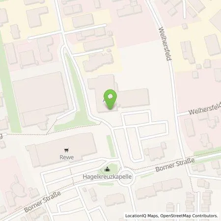 Standortübersicht der Tankstelle ALDI SÜD Immobilienverwaltungs-GmbH & Co. oHG in 41379 Brüggen