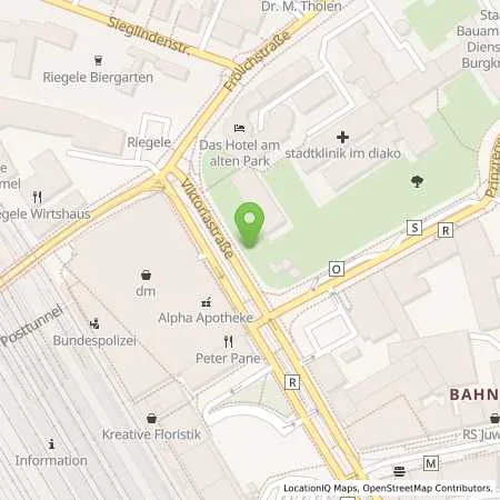 Standortübersicht der Tankstelle Park One GmbH in 86150 Augsburg