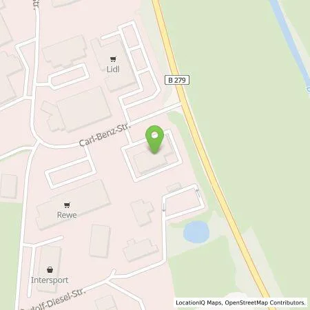 Standortübersicht der Tankstelle ALDI SÜD Immobilienverwaltungs-GmbH & Co. oHG in 96106 Ebern