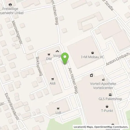 Standortübersicht der Tankstelle ALDI SÜD Immobilienverwaltungs-GmbH & Co. oHG in 53572 Unkel / Rhein