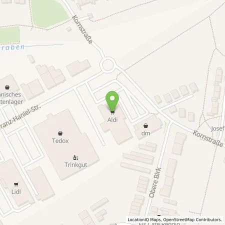 Standortübersicht der Tankstelle ALDI SÜD Immobilienverwaltungs-GmbH & Co. oHG in 47443 Moers