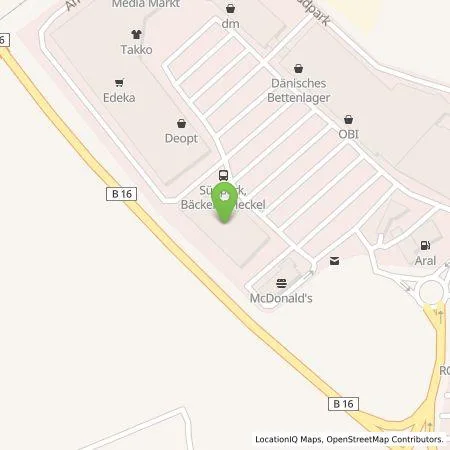 Standortübersicht der Tankstelle ALDI SÜD Immobilienverwaltungs-GmbH & Co. oHG in 86633 Neuburg an der Donau