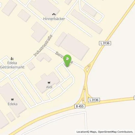 Standortübersicht der Tankstelle ALDI SÜD Immobilienverwaltungs-GmbH & Co. oHG in 61200 Wölfersheim