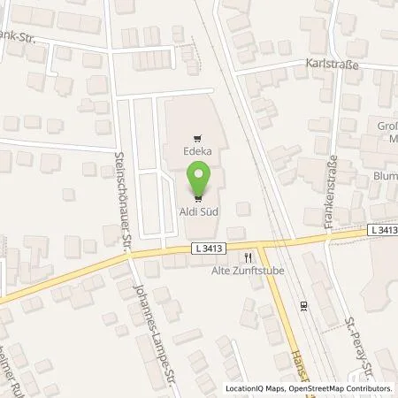 Standortübersicht der Tankstelle ALDI SÜD Immobilienverwaltungs-GmbH & Co. oHG in 64823 Groß-Umstadt
