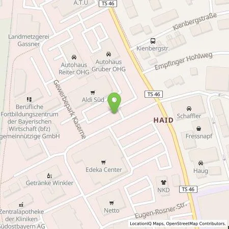 Standortübersicht der Tankstelle ALDI SÜD Immobilienverwaltungs-GmbH & Co. oHG in 83278 Traunstein