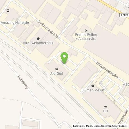 Standortübersicht der Tankstelle ALDI SÜD Immobilienverwaltungs-GmbH & Co. oHG in 53721 Siegburg