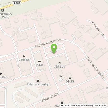 Standortübersicht der Tankstelle ALDI SÜD Immobilienverwaltungs-GmbH & Co. oHG in 41542 Dormagen