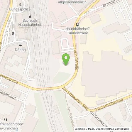 Standortübersicht der Tankstelle ALDI SÜD Immobilienverwaltungs-GmbH & Co. oHG in 95448 Bayreuth