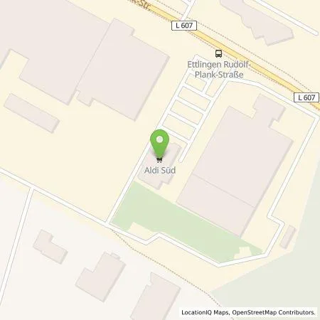 Standortübersicht der Tankstelle ALDI SÜD Immobilienverwaltungs-GmbH & Co. oHG in 76275 Ettlingen