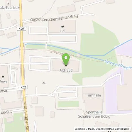 Standortübersicht der Tankstelle ALDI SÜD Immobilienverwaltungs-GmbH & Co. oHG in 67433 Neustadt an der Weinstraße