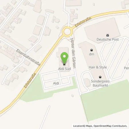 Standortübersicht der Tankstelle ALDI SÜD Immobilienverwaltungs-GmbH & Co. oHG in 50189 Elsdorf