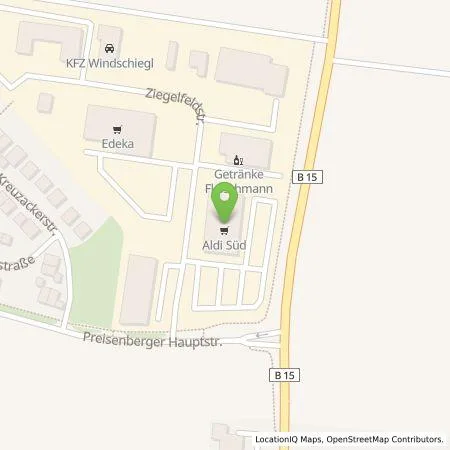 Standortübersicht der Tankstelle ALDI SÜD Immobilienverwaltungs-GmbH & Co. oHG in 84036 Kumhausen