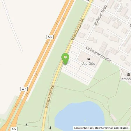 Standortübersicht der Tankstelle ALDI SÜD Immobilienverwaltungs-GmbH & Co. oHG in 79395 Neuenburg