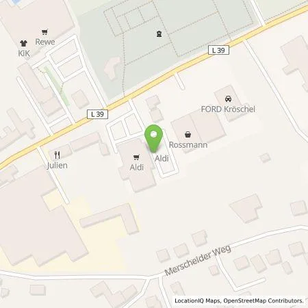 Standortübersicht der Tankstelle ALDI SÜD Immobilienverwaltungs-GmbH & Co. oHG in 54662 Speicher