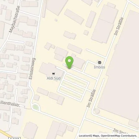 Standortübersicht der Tankstelle ALDI SÜD Immobilienverwaltungs-GmbH & Co. oHG in 71706 Markgröningen