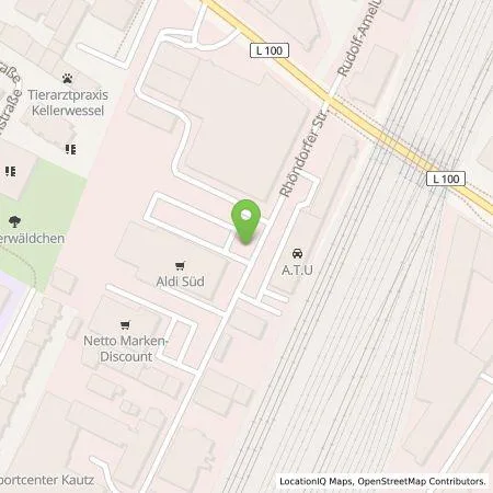 Standortübersicht der Tankstelle ALDI SÜD Immobilienverwaltungs-GmbH & Co. oHG in 50939 Köln