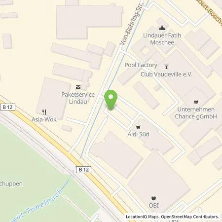 Standortübersicht der Tankstelle ALDI SÜD Immobilienverwaltungs-GmbH & Co. oHG in 88131 Lindau (Bodensee)