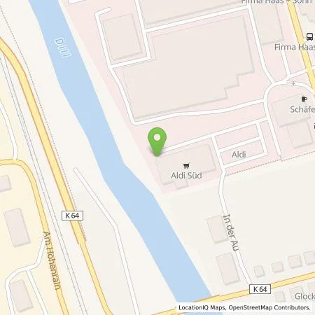 Standortübersicht der Tankstelle ALDI SÜD Immobilienverwaltungs-GmbH & Co. oHG in 35764 Sinn