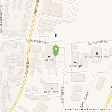 Standortübersicht der Tankstelle ALDI SÜD Immobilienverwaltungs-GmbH & Co. oHG in 50374 Erftstadt