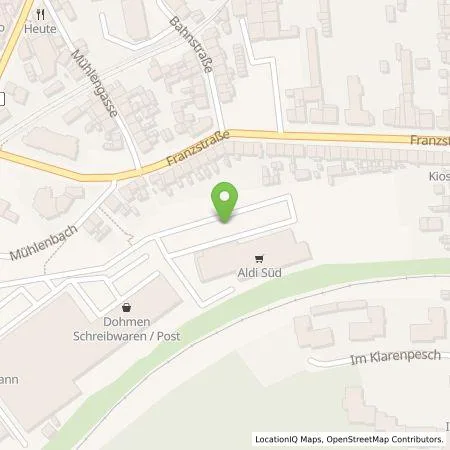 Standortübersicht der Tankstelle ALDI SÜD Immobilienverwaltungs-GmbH & Co. oHG in 50226 Frechen