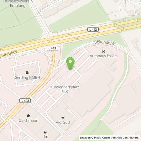 Standortübersicht der Tankstelle ALDI SÜD Immobilienverwaltungs-GmbH & Co. oHG in 47809 Krefeld