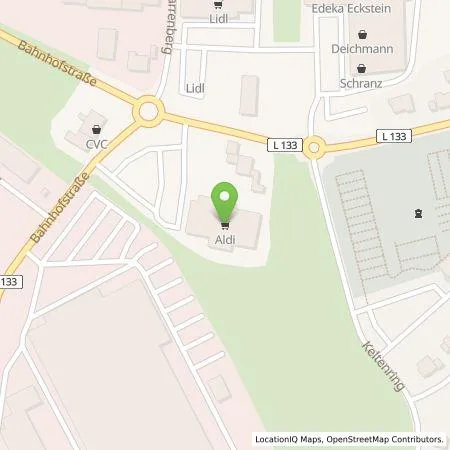 Standortübersicht der Tankstelle ALDI SÜD Immobilienverwaltungs-GmbH & Co. oHG in 66629 Freisen