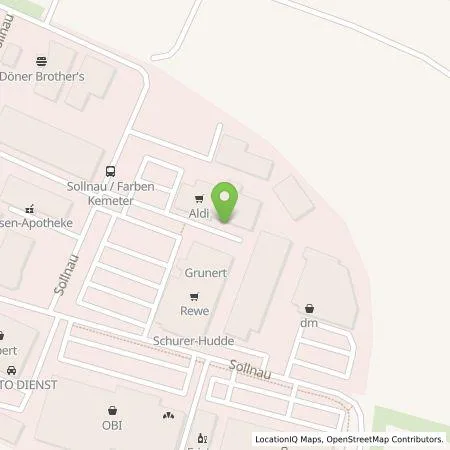 Standortübersicht der Tankstelle ALDI SÜD Immobilienverwaltungs-GmbH & Co. oHG in 85072 Eichstätt