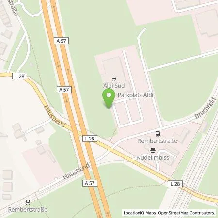 Standortübersicht der Tankstelle ALDI SÜD Immobilienverwaltungs-GmbH & Co. oHG in 47809 Krefeld