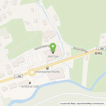 Standortübersicht der Tankstelle ALDI SÜD Immobilienverwaltungs-GmbH & Co. oHG in 51515 Kürten