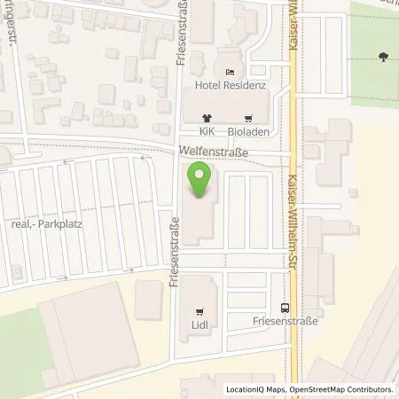 Standortübersicht der Tankstelle ALDI SÜD Immobilienverwaltungs-GmbH & Co. oHG in 46395 Bocholt