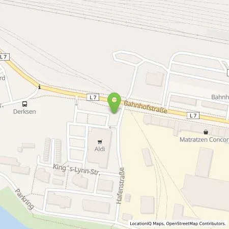 Standortübersicht der Tankstelle ALDI SÜD Immobilienverwaltungs-GmbH & Co. oHG in 46446 Emmerich