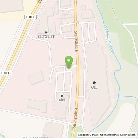 Standortübersicht der Tankstelle ALDI SÜD Immobilienverwaltungs-GmbH & Co. oHG in 74613 Öhringen