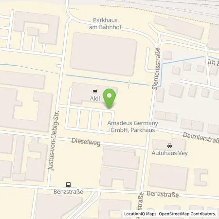 Standortübersicht der Tankstelle ALDI SÜD Immobilienverwaltungs-GmbH & Co. oHG in 61352 Bad Homburg