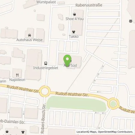 Standortübersicht der Tankstelle ALDI SÜD Immobilienverwaltungs-GmbH & Co. oHG in 63584 Gründau-Lieblos