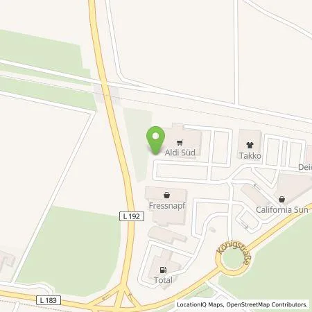 Standortübersicht der Tankstelle ALDI SÜD Immobilienverwaltungs-GmbH & Co. oHG in 53332 Bornheim