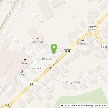 Standortübersicht der Tankstelle ALDI SÜD Immobilienverwaltungs-GmbH & Co. oHG in 51399 Burscheid