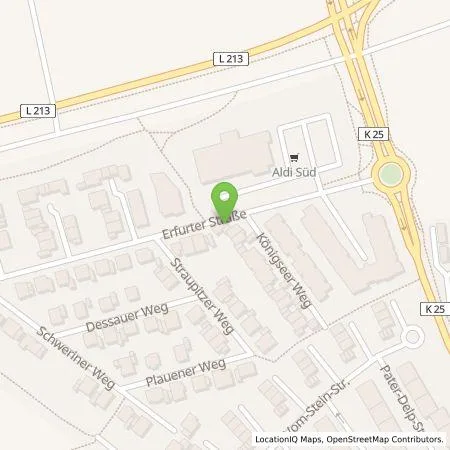 Standortübersicht der Tankstelle ALDI SÜD Immobilienverwaltungs-GmbH & Co. oHG in 50259 Pulheim