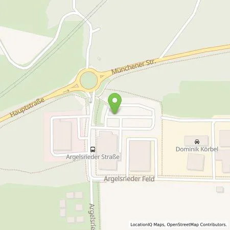 Standortübersicht der Tankstelle ALDI SÜD Immobilienverwaltungs-GmbH & Co. oHG in 82234 Weßling