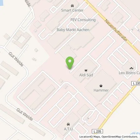 Standortübersicht der Tankstelle ALDI SÜD Immobilienverwaltungs-GmbH & Co. oHG in 52078 Aachen