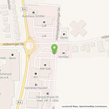 Standortübersicht der Tankstelle ALDI SÜD Immobilienverwaltungs-GmbH & Co. oHG in 93080 Pentling