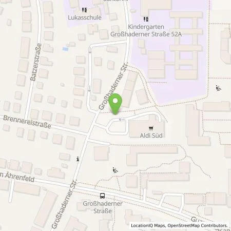 Standortübersicht der Tankstelle ALDI SÜD Immobilienverwaltungs-GmbH & Co. oHG in 81375 München