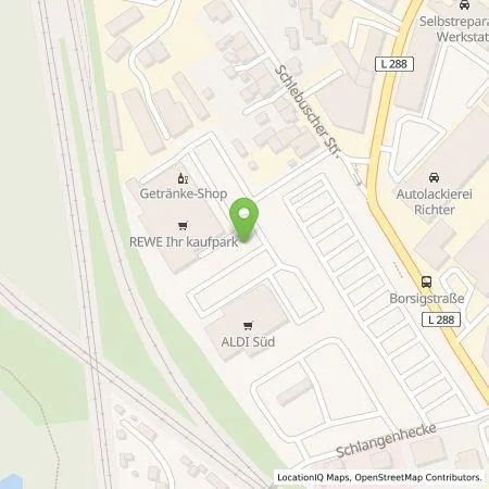 Standortübersicht der Tankstelle ALDI SÜD Immobilienverwaltungs-GmbH & Co. oHG in 51381 Leverkusen