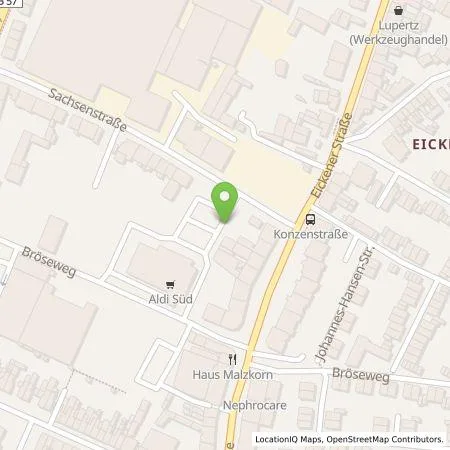 Standortübersicht der Tankstelle ALDI SÜD Immobilienverwaltungs-GmbH & Co. oHG in 41063 Mönchengladbach