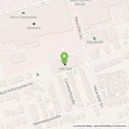 Standortübersicht der Tankstelle ALDI SÜD Immobilienverwaltungs-GmbH & Co. oHG in 51145 Köln